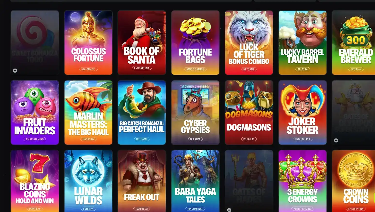 Volna casino интерфейс слотов